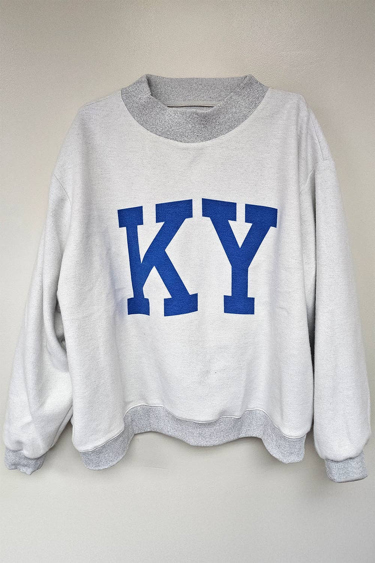 KENTUCKY & KY Reversible Mockneck Sweatshirt
