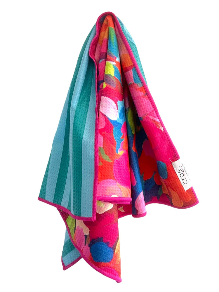 Etching: Reversible Hand Towel: Multi / 19x29 in / Hand Towel