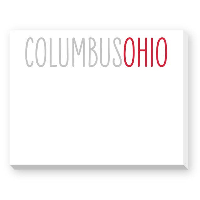 HENDERSON KENTUCKY DITTIE CITY AND STATE NOTEPADS: SHOCKING PINK AND BLUE AND GREEN