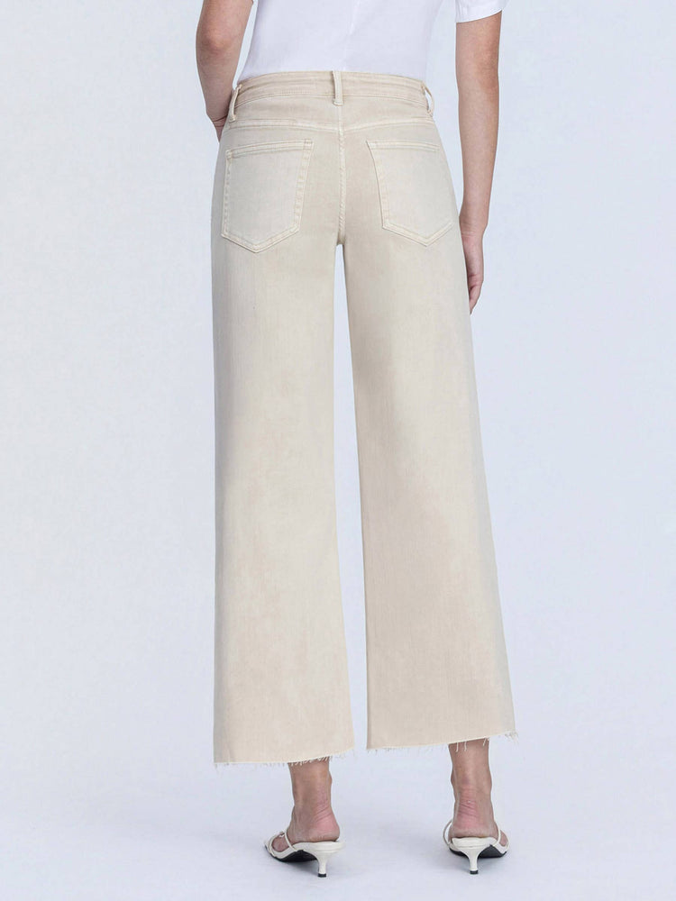 OLIVIA HIGH RISE CROP WIDE LEG JEANS