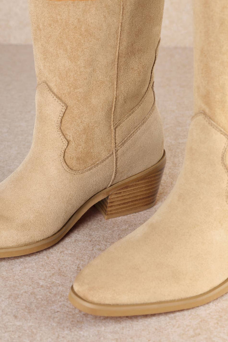 JULIETTE SLEEK MODERN WESTERN TALL BOOTS