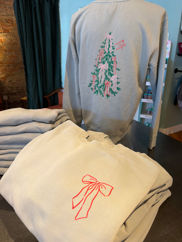 Deck the Bows Christmas Crewneck