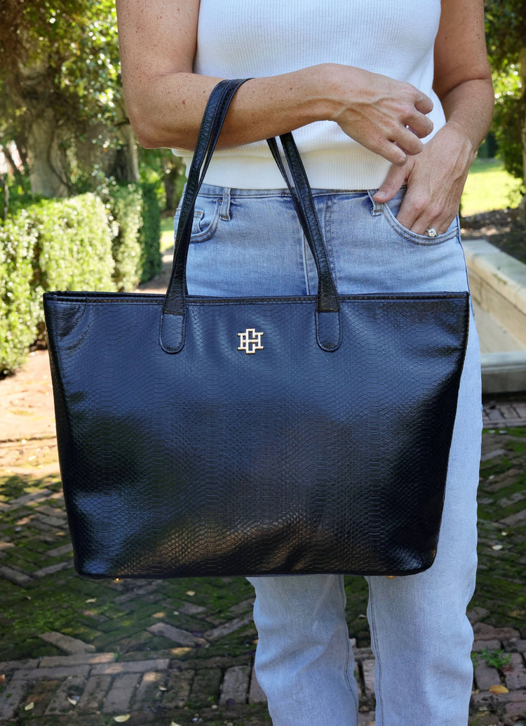 Daniela Large Tote BLACK