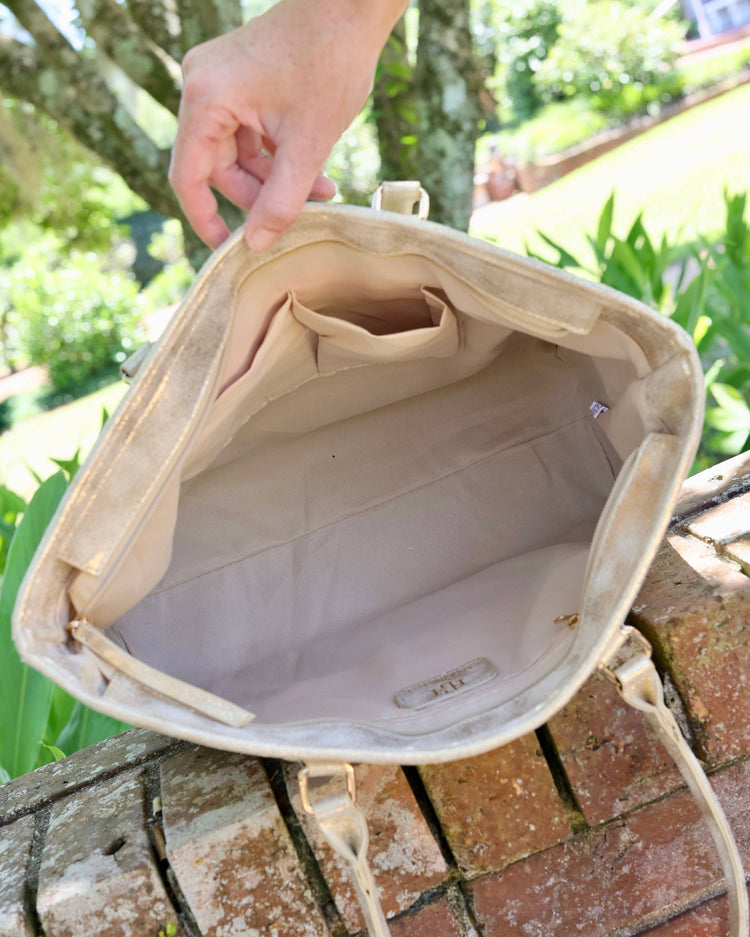 Jayden Tote Champagne Pop