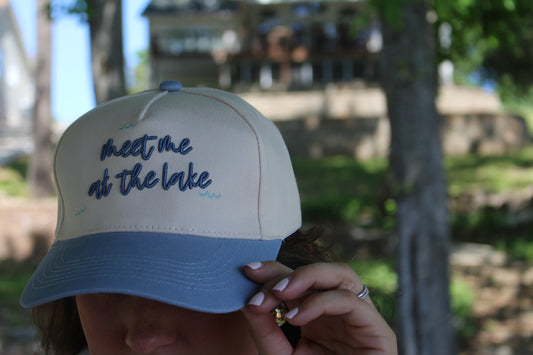 Classic Canvas Hat–Meet Me at the Lake