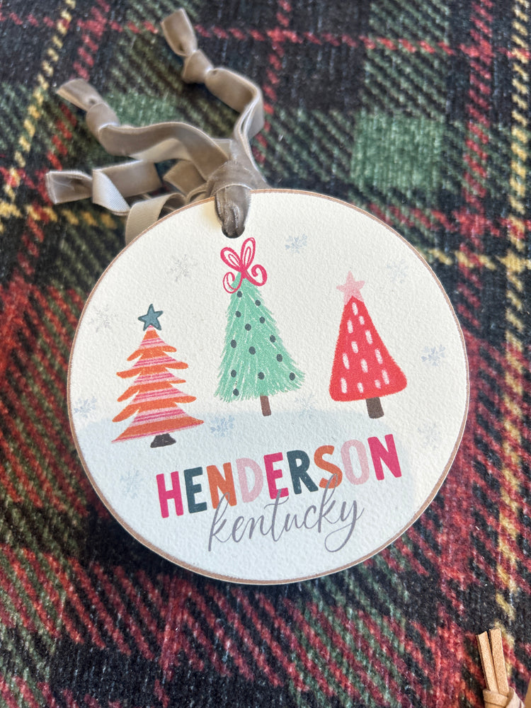 Henderson Kentucky Bright Christmas Tree