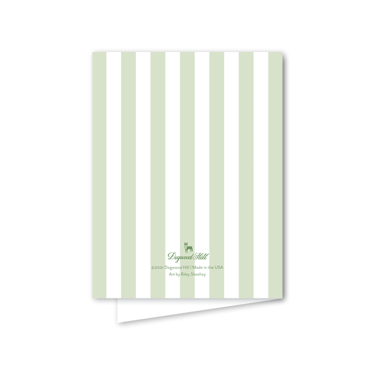 Zoo in the City Baby Card: Single Card