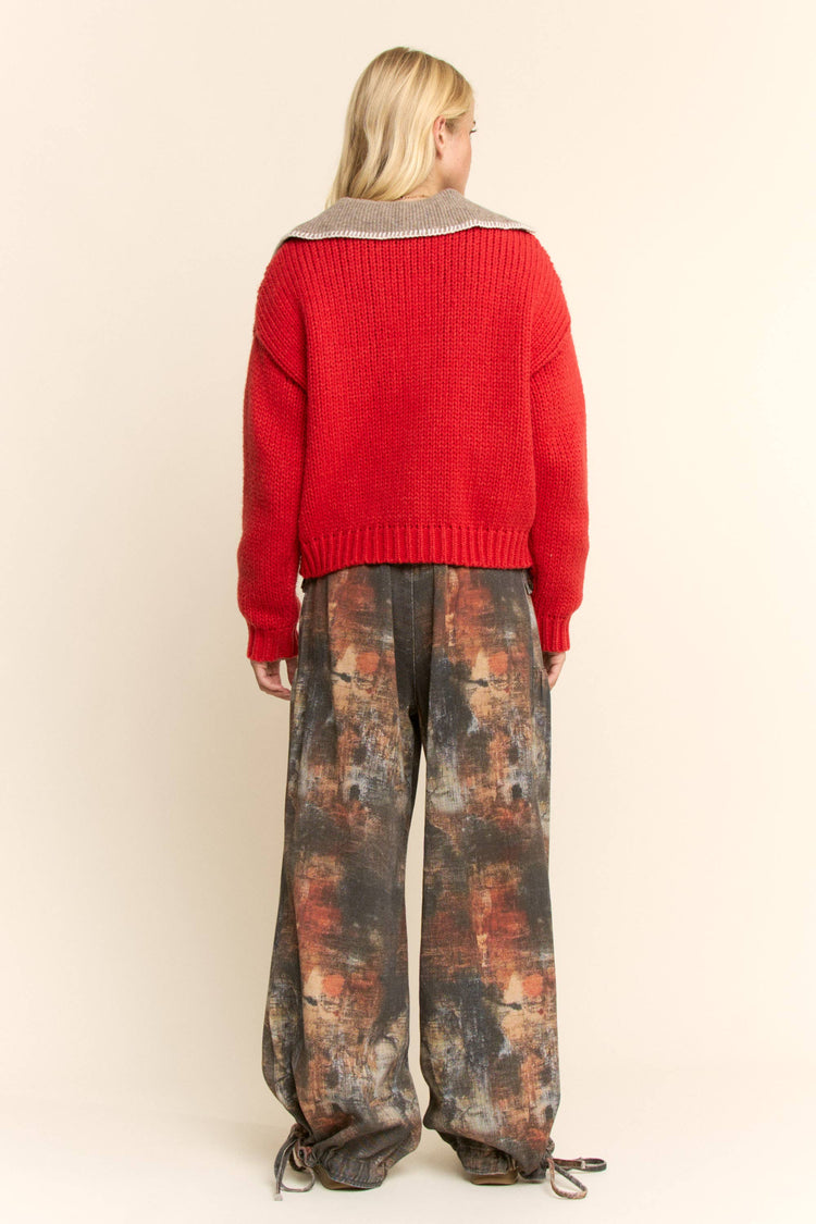 SNOWMAN HOLIDAY CARDIGAN