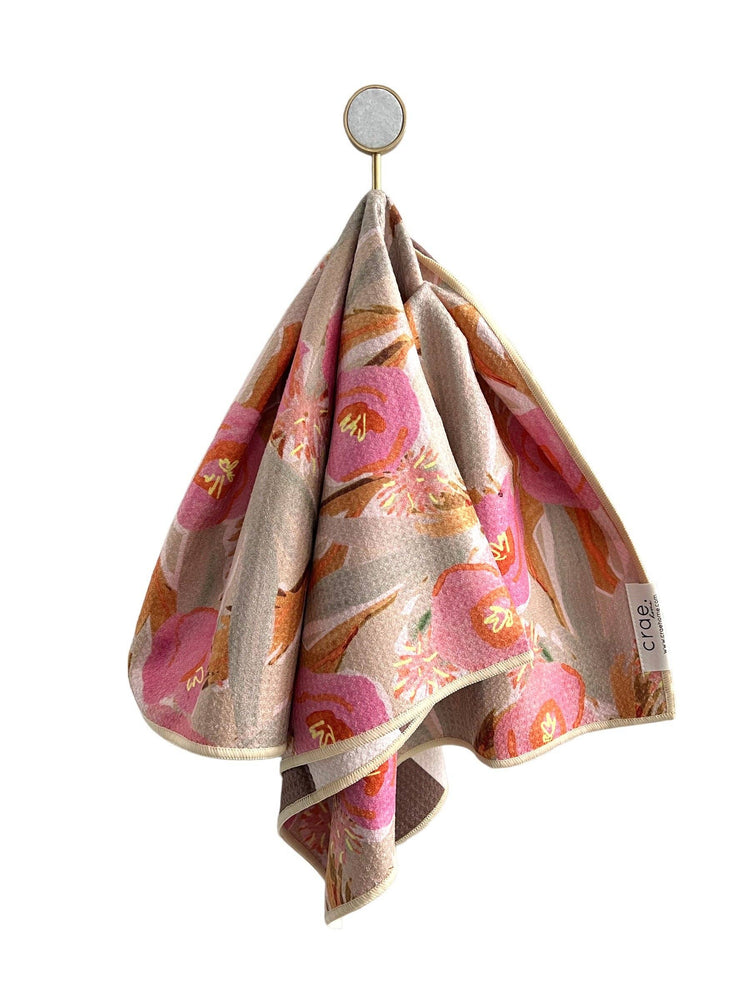 Reeds: Reversible Hand Towel: Cream/Brown / Hand Towel