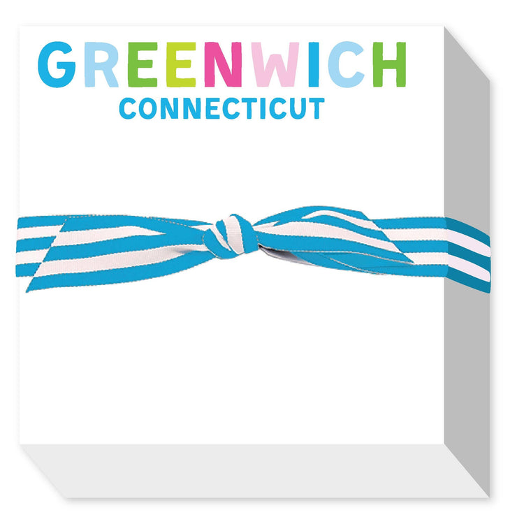 RAINBOW CITY AND STATE CHUBBIE NOTEPAD: PINK