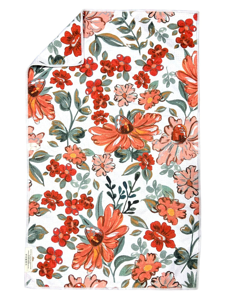 Donna: Double-Sided Hand Towel: White / 17x27 in / Hand Towel