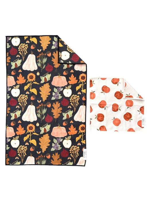 November Hand Towel/Washcloth set