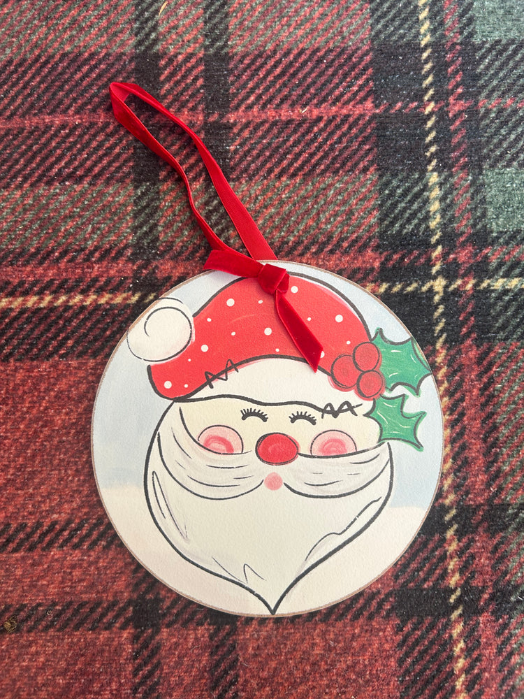 Santa Christmas Ornament
