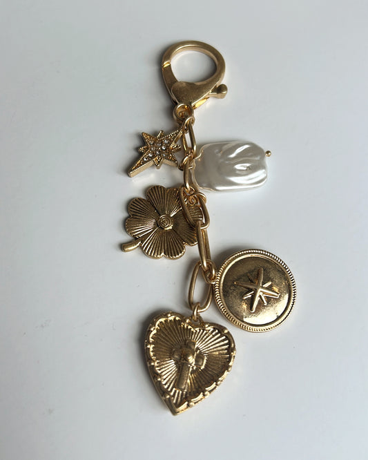 Hartsfield Heart Bag Charm