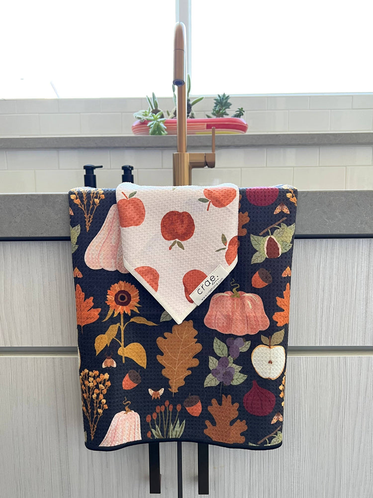 November Hand Towel/Washcloth set