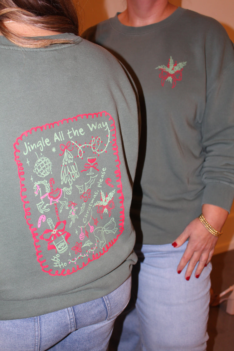 Jingle All The Way Crewneck