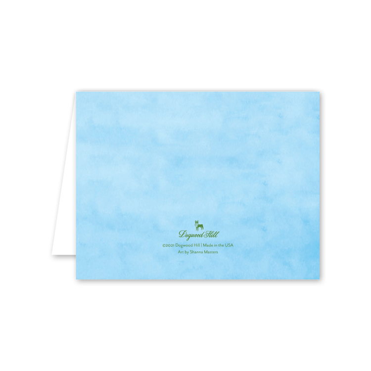 Surf’s Up Birthday Pup Card: Single Card