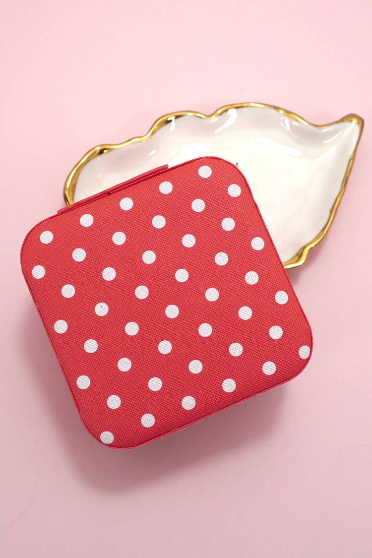 DESIGNED JEWELRY ORGANIZER TRAVEL BOX