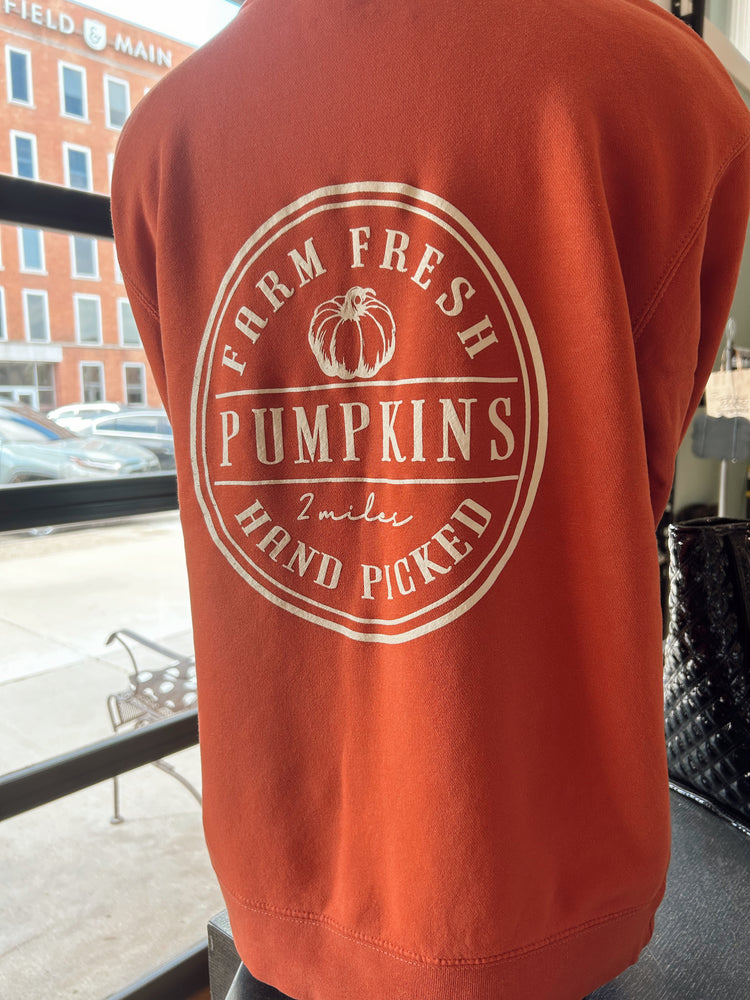 Farm Fresh Pumpkin Crewneck