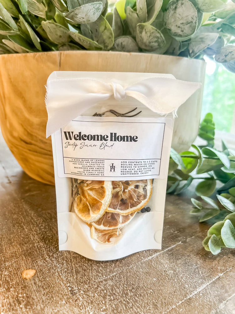 Welcome Home Lemon Stovetop Simmer Blend Potpourri SM