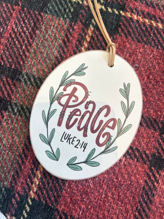 Peace Ornament