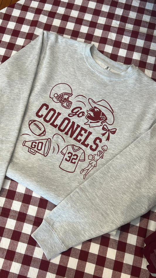 Go Colonels Independent Crewneck