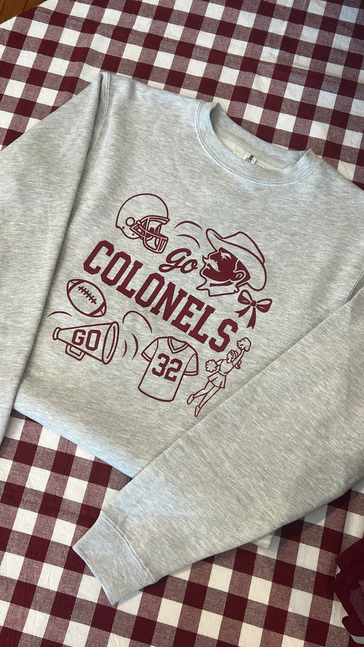 Go Colonels Independent Crewneck