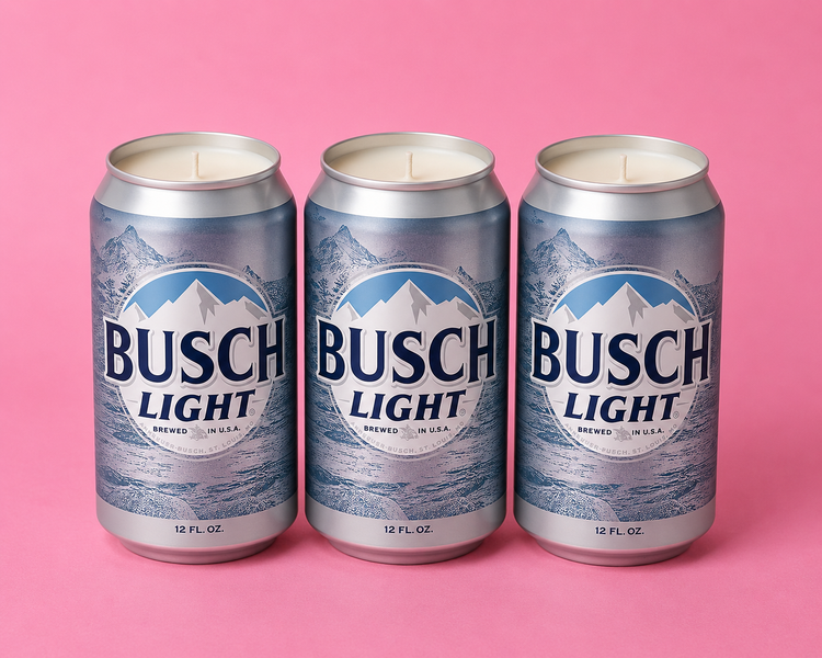 Busch Light Candle - Fruit Loops