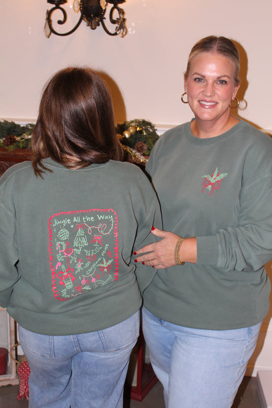 Jingle All The Way Crewneck