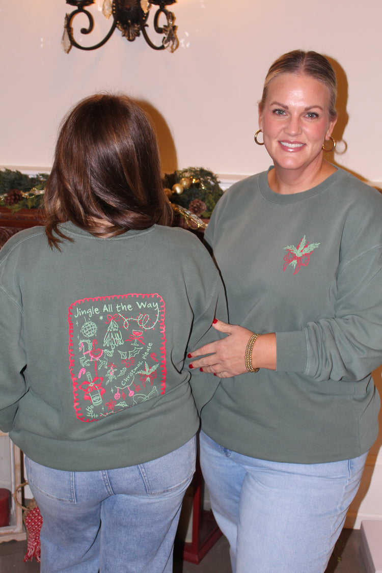 Jingle All The Way Crewneck