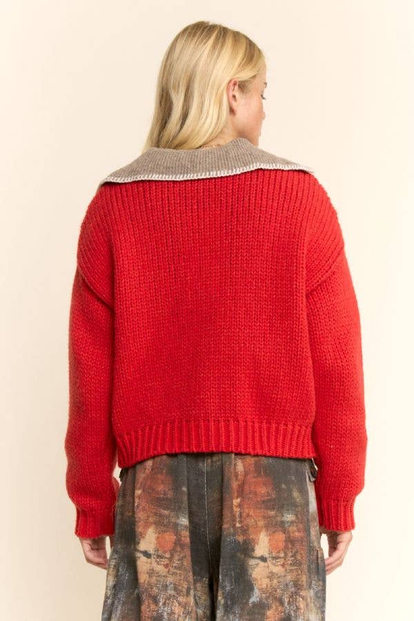 SNOWMAN HOLIDAY CARDIGAN