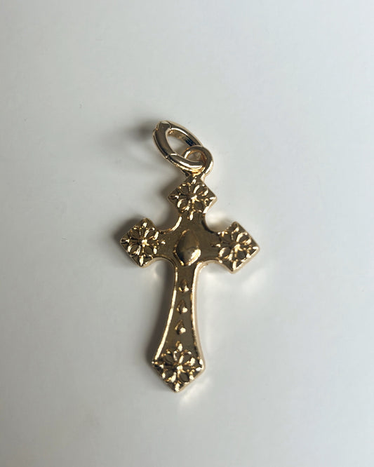 Clarissa Cross Charm