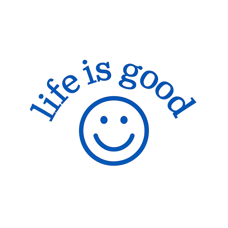 LIFE IS GOOD Reversible mock neck sweatshirt