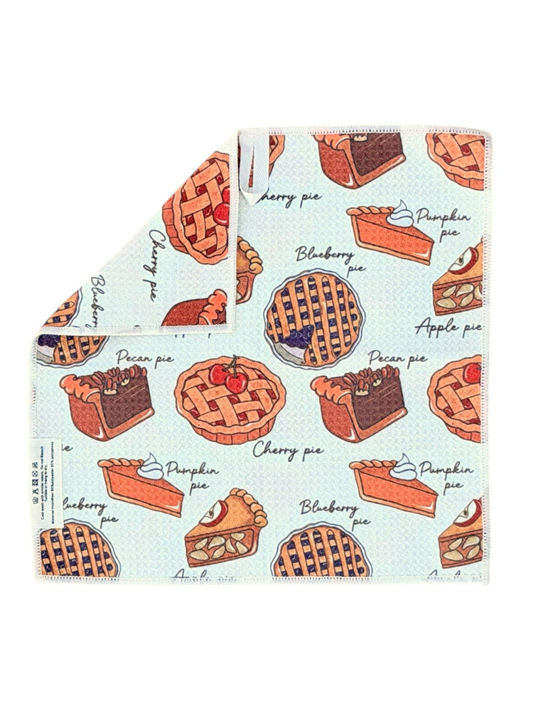 Pie Double-Sided Washcloth: Cream / Washcloth