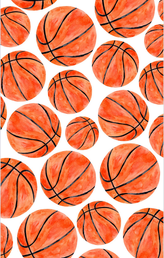 Swoosh: Double-Sided Hand Towel: Orange / 17x27 in / Hand Towel