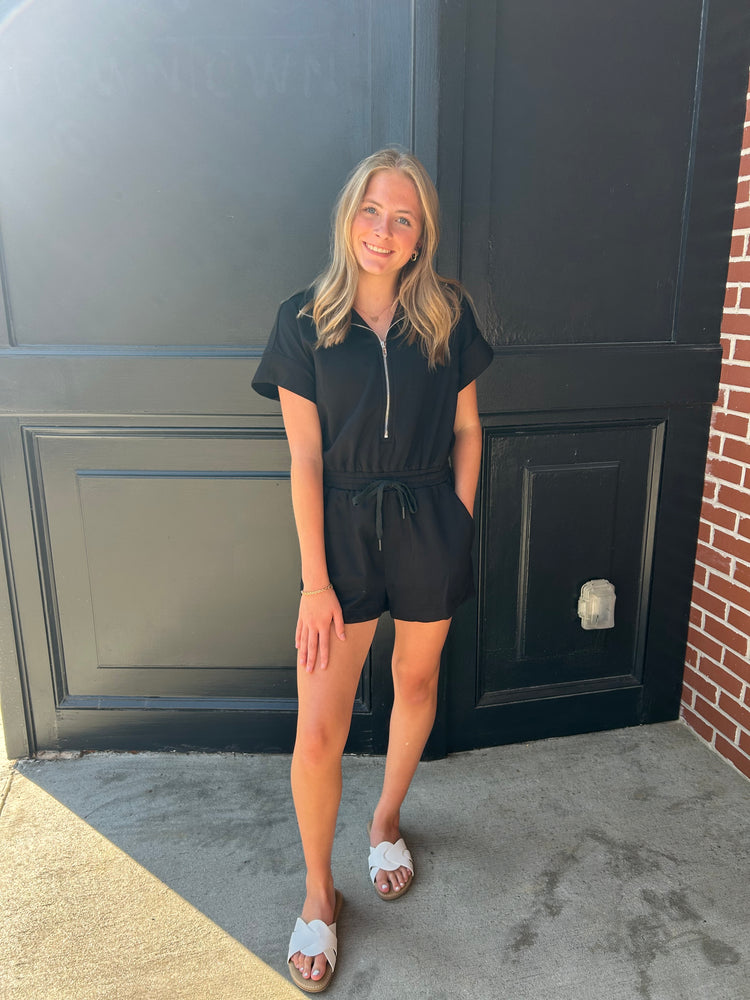 Luxeknit Sleeved Romper