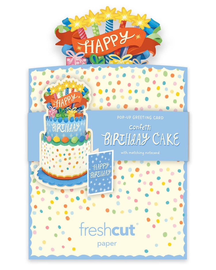 Mini Confetti Birthday Cake