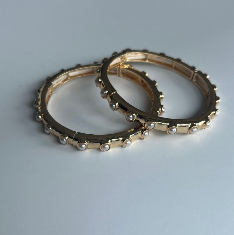 Kennedy Pearl Stretch Bracelet