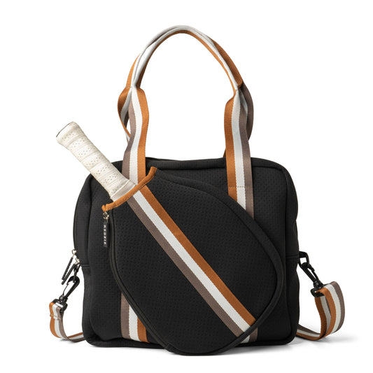 Kedzie Pickleball Tote Open Stock: Black