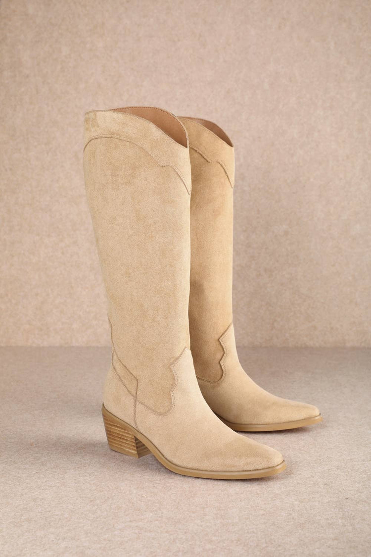 JULIETTE SLEEK MODERN WESTERN TALL BOOTS