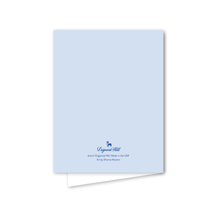 Chinoiserie Gallery Birthday Card: Single Card