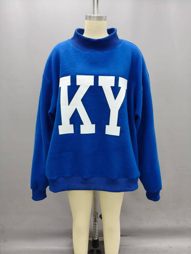 KENTUCKY & KY Reversible Mockneck Sweatshirt