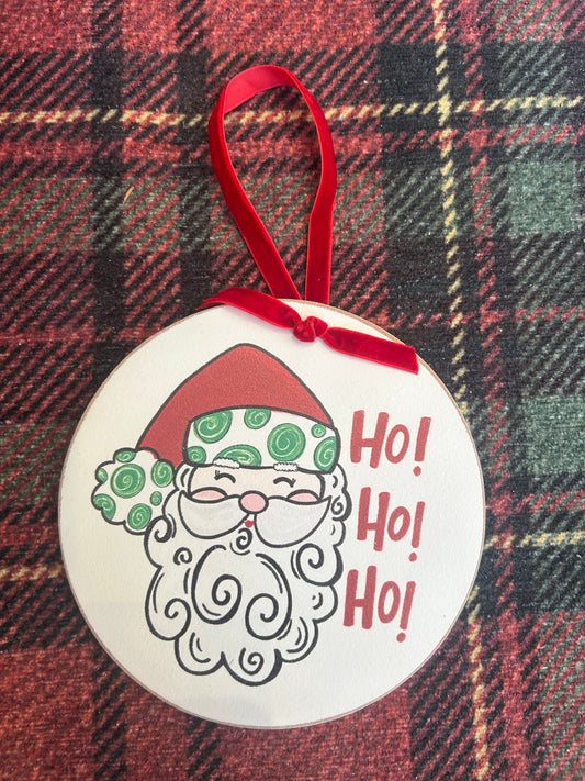Ho Ho Ho Christmas Ornament