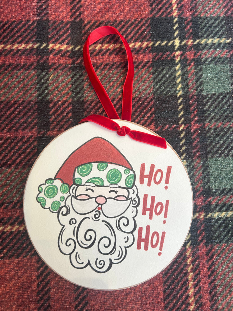 Ho Ho Ho Christmas Ornament