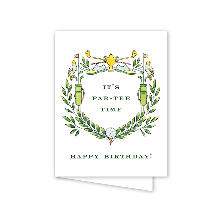 Golf Birthday: Single Card