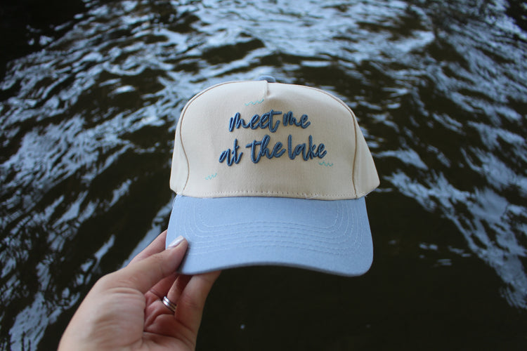 Classic Canvas Hat–Meet Me at the Lake