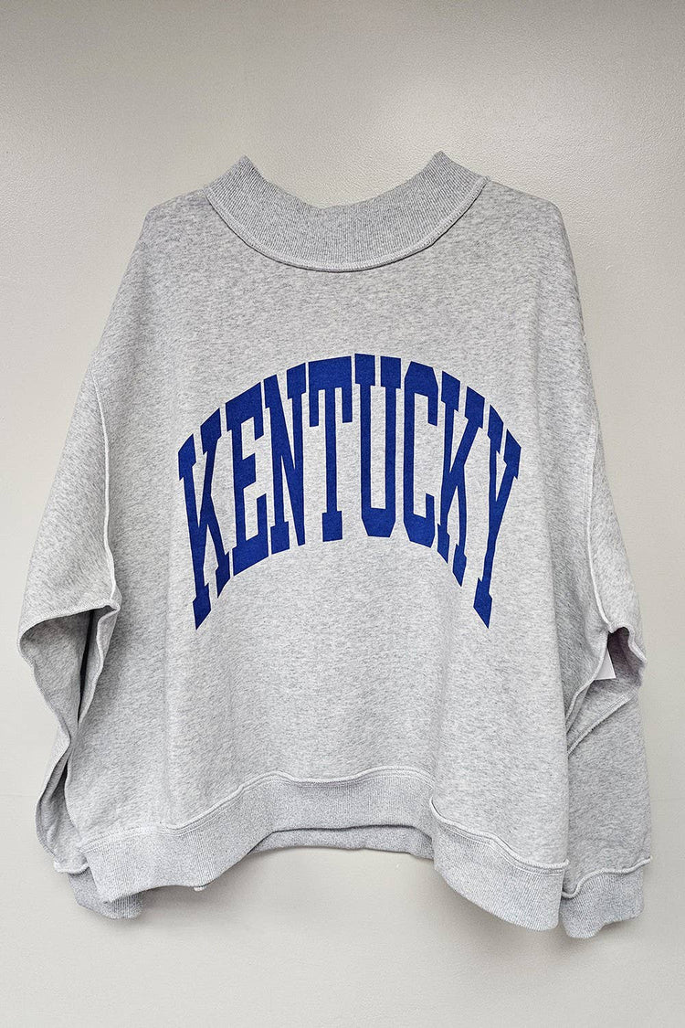 KENTUCKY & KY Reversible Mockneck Sweatshirt