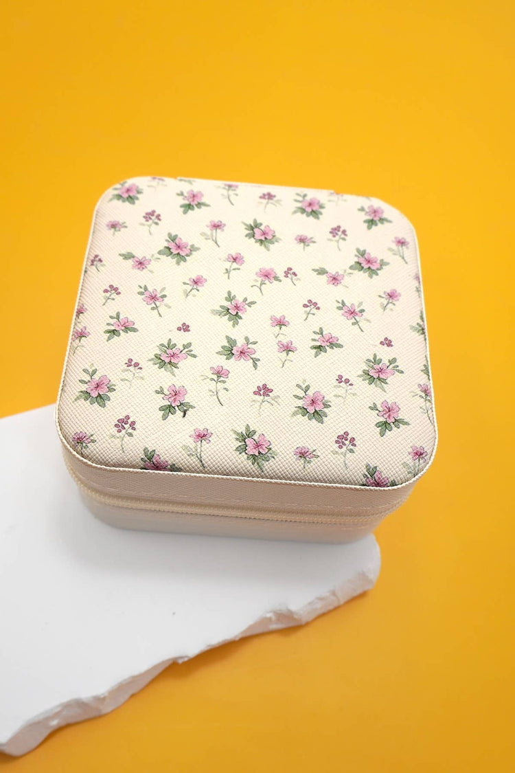 DESIGNED JEWELRY ORGANIZER TRAVEL BOX