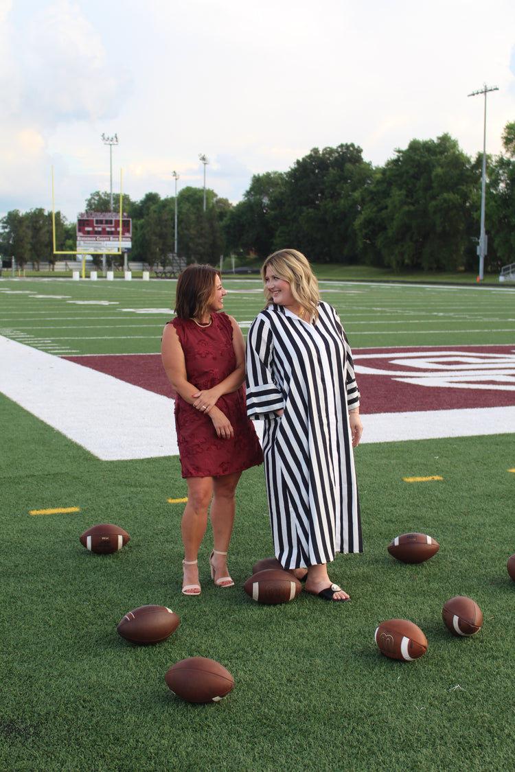 Rosemary Stripe Cabana Caftan