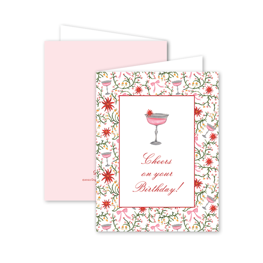 Berry Ribbons Birthday: Single Card